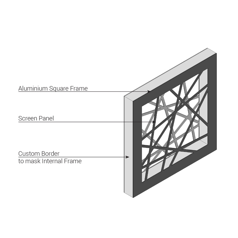 Lasercut Screen Materials